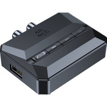 Gui Xulian Bluetooth 5.3 Ses Alıcısı USB U Disk Oynatma Kablosuz Adaptör R/l 2 Rca/3.5mm Aux/optik Jak Araç Kiti Için Hoparlör (Yurt Dışından)