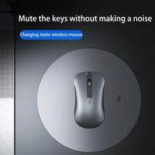 Jingyi Kablosuz Bluetooth Fare Şarj Edilebilir Sessiz Bilgisayar Ofis Oyunu Sevimli MacBook Asus Lenovo Dizüstü Bluetooth Fare (Yurt Dışından)
