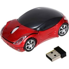 Jingyi Ryra Kablosuz Fare Araba Fare Sevimli ve Ilginç Fareler Dizüstü USB Alıcısı Kablosuz LED Işık Araba Şekli Optik Pc Masaüstü (Yurt Dışından)