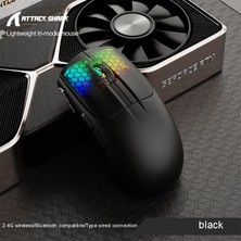 Jingyi Ryra X5RGB Hafif Üç Modlu 2.4g Kablosuz Oyun Faresi 4000 Dpı Rgb Fare Bluetooth Oyun Faresi 6 Düğme Dizüstü Bilgisayar (Yurt Dışından)