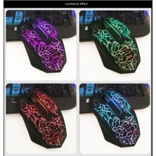 Jingyi Renkli LED Bilgisayar Oyun Faresi Profesyonel Dota 2 Lol Gamer Fare Için Ultra Hassas Ergonomik 2400 Dpı USB Kablolu Fare (Yurt Dışından)
