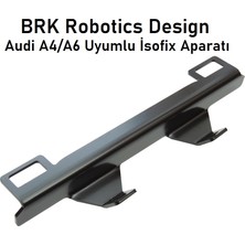 BRK Robotics Brk Audı 2005-2012 Arası Modellerle Uyumlu Oto Bebek/çocuk Koltuğu Isofix Bağlantı Noktasına Sabitlenenmetal Aparatı