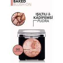 Flormar Baked Blush-On Yüksek Pigmentli & Doğal Işıltılı Fırınlanmış Allık