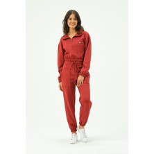 Rich Kadın Crop Sweatshirt Scuba Kumaşı