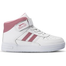 Slazenger NICOLA I Kız Çocuk Sneaker Koşu & Yürüyüş Ayakkabısı Beyaz / Pembe