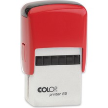 Colop Prınter 52 Kırmızı Kasa Siyah Keçe - 20X30MM