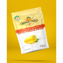 Madame Lyra's Freeze Dried (Dondurularak Kurutulmuş) Mango Dilimleri - 16 gr * 8'li Kutu