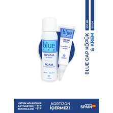 Blue Cap Köpük 100 ml + Krem 50 gr Ultra Nemlendirici Set - Kortizonsuz