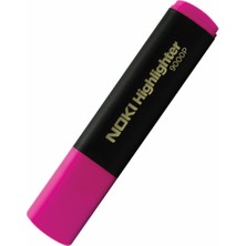 Noki Fosforlu Kalem Pembe 9000P 10 Adet