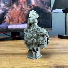 Dain Ironfoot Büst Figür 15 cm - Özel Tasarım, Koleksiyonluk Parça