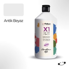 Polisan X1 Art Multisurface Hobi Boyası Antik Beyaz 500 ml