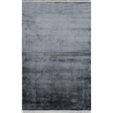 Eko Halı Velvet Vt Plaın Antrasıt Düz Renk El Emeği Ile Özel Tezgahlarda Üretilen Viskon Uşak Halısı