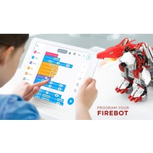 Ubtech Jımu Robot Efsanevi Seri: Firebot Kiti - 606 Parça