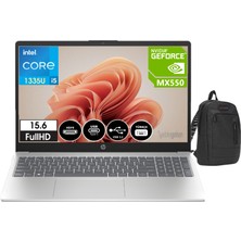 Hp Laptop 15-FD0016NT I5 1335U 8gb 1tb SSD MX550 15.6" Fhd WINDOWS11PRO Taşınabilir Bilgisayar 8898J7EAW35+WEBLEGELSINÇANTA