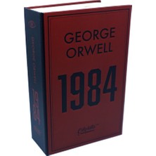 Çikolata Kütüphanesi George Orwell 1984 Temalı Ciltli Çikolata Kütüphanesi