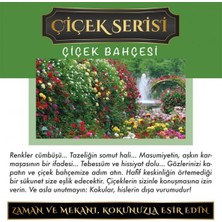 Koku Hanem Ölümsüz Aşk Çiçek Serisi Çiçek Bahçesi 5 Adet 10 ml Üçgen Şişe Oto Kokusu Araç Araba Parfümü