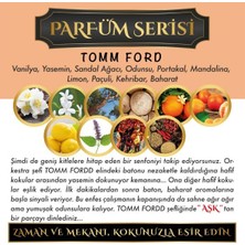 Koku Hanem Ölümsüz Aşk Parfüm Serisi Tomm Fordd 10 Adet 10 ml Üçgen Şişe Oto Kokusu Araç Araba Parfümü