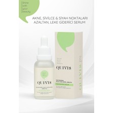 Quivis Akne Sivilce ve Siyah Nokta Karşıtı Leke Azaltıcı Niacinamide Serum 30 ml