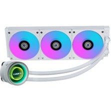 LIAN LI Galahad II Trinity AIO 360mm RGB Beyaz İşlemci Sıvı Soğutucu (G89.GA2T36W.00)