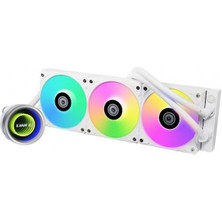 LIAN LI Galahad II Trinity AIO 360mm RGB Beyaz İşlemci Sıvı Soğutucu (G89.GA2T36W.00)