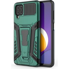 Seashell Digital Samsung Galaxy A01-Blue Için Ring Tutucu Kickstand Pc Tpu Kabuğu İle (Yurt Dışından)