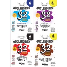 Ankara Yayıncılık 6.Sınıf  32 Hafta 4'Lü Set Matematik,Fen,Türkçe,Sosyal Bilgiler