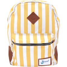 Es Dekor Sarı Çizgili Sırt Çantası Koleksiyon Worldwide Product 1 Adet