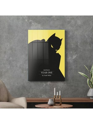 Decovetro Cam Tablo Batman Year One Poster 50X70 cm