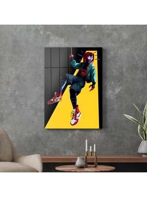 Decovetro Cam Tablo Spider Verse Poster 30X40 cm