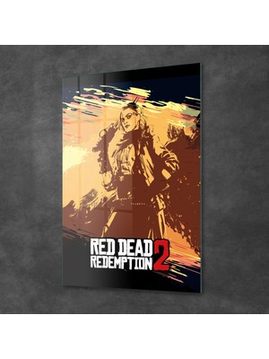 Decovetro Cam Tablo Red Dead Redemption Poster 30X40 cm