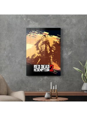 Decovetro Cam Tablo Red Dead Redemption Poster 30X40 cm