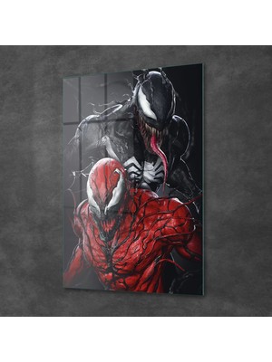 Decovetro Cam Tablo Venom Vs Carnage 70X100 cm