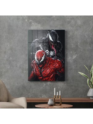 Decovetro Cam Tablo Venom Vs Carnage 70X100 cm