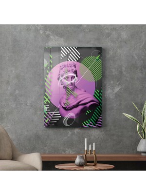 Decovetro Cam Tablo Modern Pop Art 70X100 cm