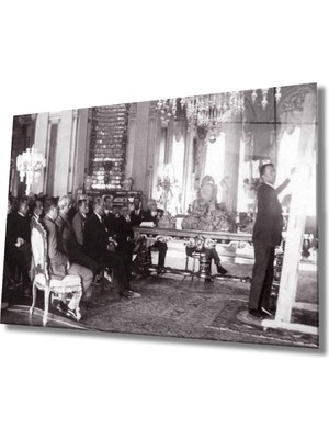 Eliza Home  Atatürk Cam Tablo