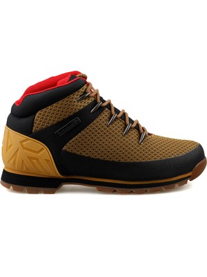 Timberland Euro Sprint Mid Lace Up Waterproof Boot Erkek Sarı Bot TB0A5W5D7631