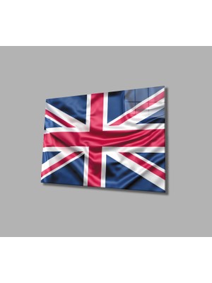Eliza Home  Birleşik Krallık Bayrağı Cam Tablo  ,united Kingdom Flag