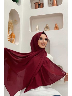 Bym Fashion 2025 Cwin Şal Bordo