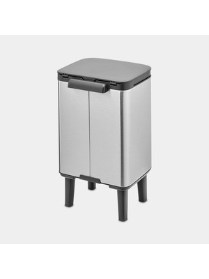 Brabantia Evrekaal Shop 4 Litre Çöp Kutusu Brabantia Matt Steel Waste Bin