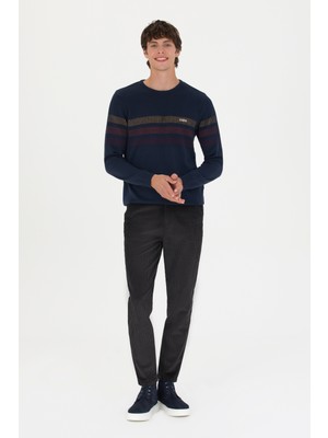 U.S. Polo Assn. Erkek Antrasit Kanvas / Chino Pantolon 50272255-VR006
