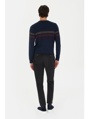 U.S. Polo Assn. Erkek Antrasit Kanvas / Chino Pantolon 50272255-VR006