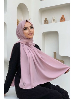 Bym Fashion 2050 Medine İpeği Şal Pudra