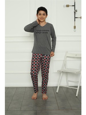 Akbeniz Erkek Çocuk Penye Pijama Takım 20389