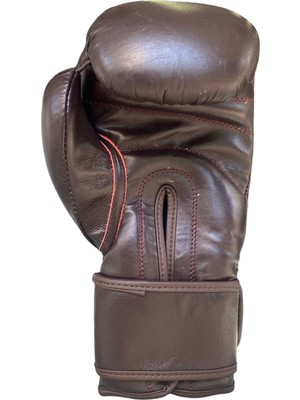 Conquer Dark Brown Edition Pro Fight Premium Deri Boks Eldiveni Cnqdrkbrwnv