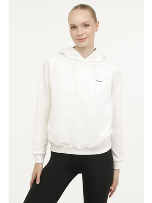 Kinetix W-SN83 Basıc Hoodıe 2pr Ekru Kadın Sweatshirt