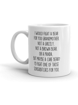 Bexdore Anneanne Hediye, Ingilizce Anneanne Kupa, Anneanne Kahve Kupa, Komik Anneanne Hediye