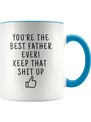 Bexdore En Iyi Baba Kupası, Komik Baba Hediyesi, Babalar Günü Hediyesi, Baba Kahve Bardağı Ingilizce Kupa