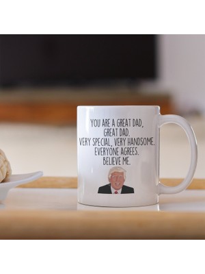 Bexdore Ingilizce Kupa Baba Kupası, Babaya Hediye, Baba Kahve Kupası ,ingilizce Bardak