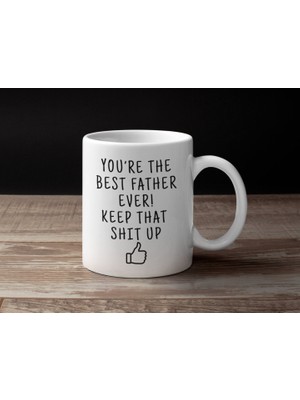 Bexdore Komik Baba Kupa, Ingilizce Babalar Günü Hediyesi, Babalar Günü Kupası, Ingilizce Bardak