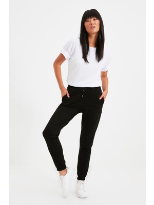 Oxvin Regular Jogger Kadın Bağcıklı Eşofman Altı